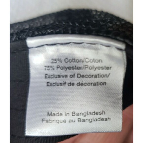 NWOT Peterbilt Trucker Hat Embroidered Snapback Adjustable Mesh Black Gray - Picture 2 of 7